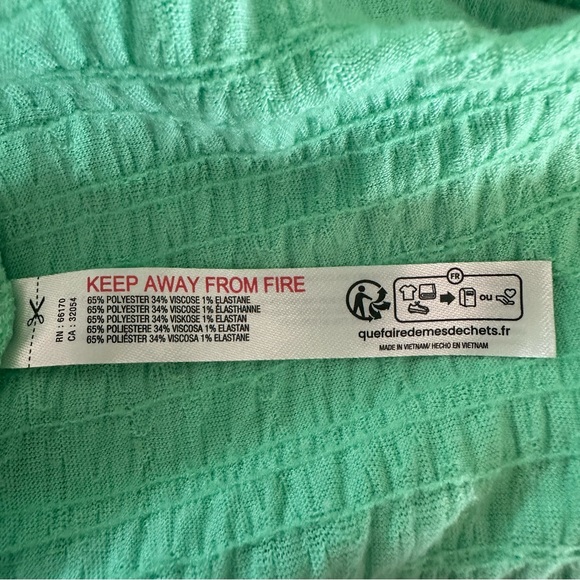 Free People FP Beach La La Tiered Maxi Dress Women Size Small S Green Summer - Picture 7 of 16